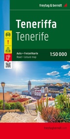 Wandelkaart - Wegenkaart - landkaart Tenerife | Freytag & Berndt
