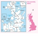 Wandelkaart - Topografische kaart 003 Landranger Shetland - North Mainland | Ordnance Survey