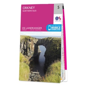 Wandelkaart - Topografische kaart 005 Landranger Orkney - Northern Isles | Ordnance Survey