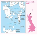 Wandelkaart - Topografische kaart 007 Landranger Orkney - Southern Isles | Ordnance Survey