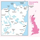 Wandelkaart - Topografische kaart 012 Landranger Thurso & Wick, John O'Groats | Ordnance Survey
