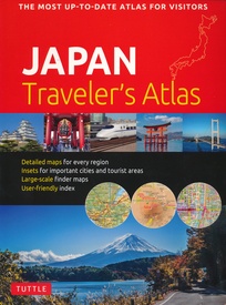 Wegenatlas Japan Traveler's Atlas | Tuttle Publishing