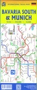 Stadsplattegrond - Wegenkaart - landkaart Munich Southern Bavaria - München / Beieren Zuid | ITMB