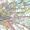 Wandelkaart - Topografische kaart 179 Landranger Canterbury & East Kent, Dover & Margate | Ordnance Survey