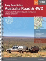 Australia Road & 4WD Easy Read Atlas | A3 | Ringband