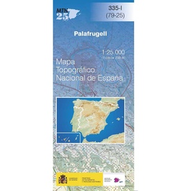 Topografische kaart 335-I Palafrugell | CNIG - Instituto Geográfico Nacional1