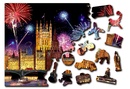 Legpuzzel Londen nacht puzzel in hout 300 stuks | Wooden City