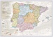 Wandkaart Classic Spanje & Portugal | 60 x 42 cm | Maps International