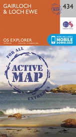 Wandelkaart - Topografische kaart 434 OS Explorer Map | Active Gailoch / Loch Ewe | Ordnance Survey