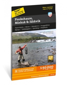 Wandelkaart Fjällkartor 1:50.000 Pieskehaure, Miekak - Jäkkvik | Zweden | Calazo