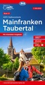 Fietskaart 21 ADFC Radtourenkarte Mainfranken - Taubertal | BVA BikeMedia