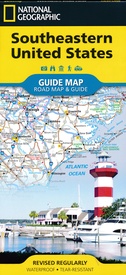 Wegenkaart - landkaart State Guide Map Southeastern United States - Zuidoost VS | National Geographic