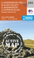 Wandelkaart - Topografische kaart 200 OS Explorer Map | Active Llandrindod Wells / Elan Valley / Rhayader | Ordnance Survey