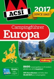 Campinggids Campingfuhrer Europa 2017 | ACSI