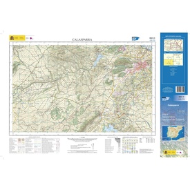 Topografische kaart 890-III Calasparra | CNIG - Instituto Geográfico Nacional1