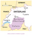 Wandelgids Bernese Oberland & Valais | Sunflower books