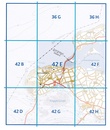 Topografische kaart - Wandelkaart 42E Renesse | Kadaster