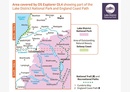 Wandelkaart - Topografische kaart 4 OS Explorer Map | Active The English Lakes - North Western area | Ordnance Survey Wandelkaart - Topografische kaart OL04 OS Explorer Map The English Lakes - North Western area | Ordnance Survey