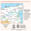 Wandelkaart - Topografische kaart 150 OS Explorer Map Canterbury, Isle of Thanet | Ordnance Survey