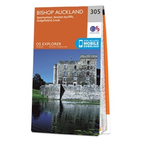 Wandelkaart - Topografische kaart 305 OS Explorer Map Bishop Auckland | Ordnance Survey