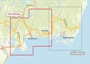 Wandelkaart - Fietskaart Terrängkartor Blekinge Västra - west Blekinge | Zweden | Calazo