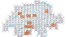 Zwitserland wandelkaarten 25.000 Noord - Noordwesten