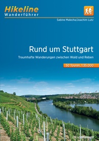 Wandelgids Hikeline Stuttgart rund um | Esterbauer