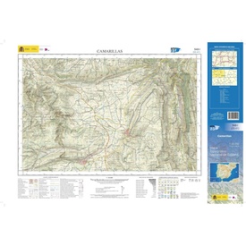 Topografische kaart 543-I Camarillas | CNIG - Instituto Geográfico Nacional1