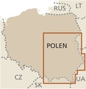 Wegenkaart - landkaart Polen Südost – Polen Zuid-Oost | Reise Know-How Verlag