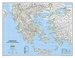 Wandkaart 22111 Greece – Griekenland, 77 x 60 cm | National Geographic