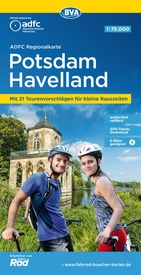 Fietskaart ADFC Regionalkarte Potsdam Havelland | BVA BikeMedia