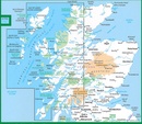 Wegenkaart - landkaart 2 OS Road Map Western Scotland & the Western Isles | Ordnance Survey