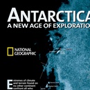 Wandkaart 20091 Antarctica Satellite Map, 78 x 50 cm | National Geographic