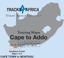 Wegenkaart - landkaart SC1-SC2 Cape Town to Montagu | Tracks4Africa