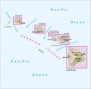 Wegenkaart - landkaart Hawaiian Islands - Hawaii | Nelles Verlag