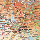 Wegenkaart - landkaart Pakistan & Afghanistan | Gizi Map