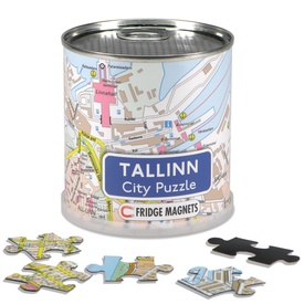 Magnetische puzzel City Puzzle Magnets Tallinn | Extragoods