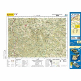 Topografische kaart 65-IV Etxalar | CNIG - Instituto Geográfico Nacional1