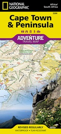 Stadsplattegrond 3200 Adventure Map Cape Town  & Peninsula - Kaapstad | National Geographic