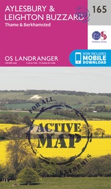 Wandelkaart - Topografische kaart 165 Landranger Active Aylesbury / Leighton Buzzard | Ordnance Survey