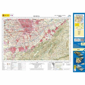 Topografische kaart 934-I Murcia | CNIG - Instituto Geográfico Nacional1