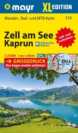 Wandelkaart 574 XL Zell am See - Kaprun | Mayr
