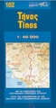 Wegenkaart - landkaart 102 Tinos | Road Editions