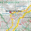 Wandelkaart Tour du Mont Blanc | L'Escursionista editore