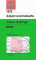 Wandelkaart 15/2 Alpenvereinskarte Totes Gebirge - Mitte | Alpenverein