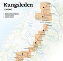 Wandelkaart 1 Fjällkartor 1:50.000 Kungsleden - Kebnekaise - Abisko - Riksgransen | Zweden | Calazo
