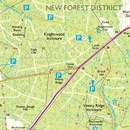 Wandelkaart - Topografische kaart OL22 OS Explorer Map New Forest | Ordnance Survey