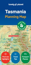 Wegenkaart - landkaart Planning Map Tasmania | Lonely Planet