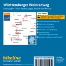 Fietsgids Bikeline Radtourenbuch kompakt Württemberger Weinradweg | Esterbauer