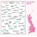 Wandelkaart - Topografische kaart 166 Landranger Luton & Hertford, Hitchin & St Albans | Ordnance Survey